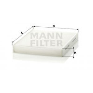 MANN-FILTER CU 2533-2 - Filter, Innenraumluft