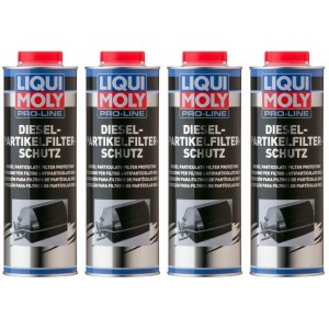 Liqui Moly 5123 Pro-Line Dieselpartikelfilter-Schutz 4x 1l = 4 Liter