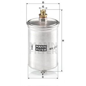 MANN-FILTER WK 830/3 - Kraftstofffilter