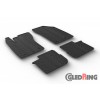 Original Gledring Passform Fußmatten Gummimatten 4 Tlg.+Fixing - Fiat Tipo 03.2016-> (Kombi u.HB)