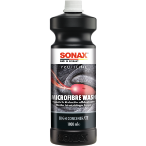 SONAX PROFILINE Microfibre Wash 1l spezielles Flüssigwaschmittel für Microfasertücher und Polierscheiben | Art-Nr. 04523000