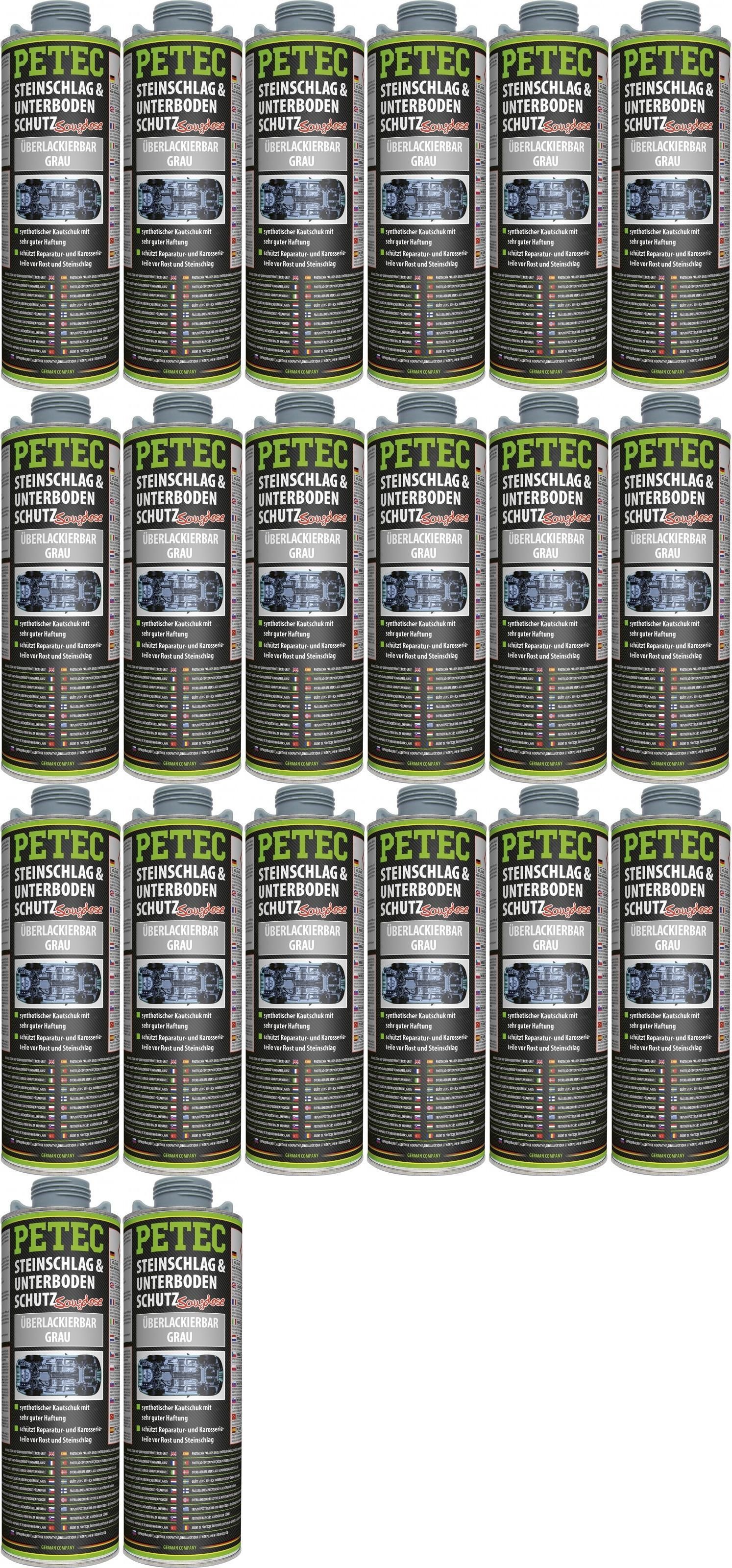 PETEC Steinschlag- & Unterbodenschutz grau 1000 ml - DAB-Autolack Shop
