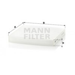 MANN-FILTER CU 2358 - Filter, Innenraumluft