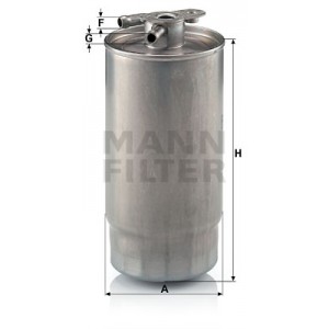 MANN-FILTER WK 841/1 - Kraftstofffilter