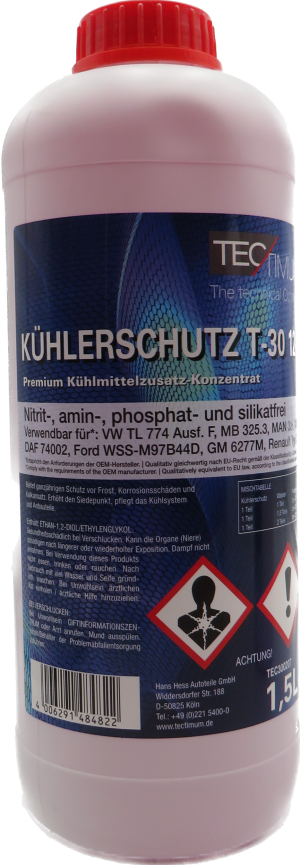 Tectimum Kühlerschutz Konzentrat T30 12+ - 1,5 Liter AKTION