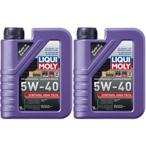 Liqui Moly 1306 Synthoil High Tech 5W-40 Motoröl 2x 1l = 2 Liter