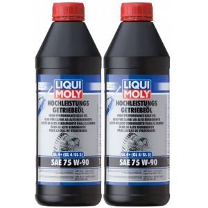 Liqui Moly 4434 Hochleistungs Getriebeöl GL4+ (GL4/GL5) 75W-90 2x 1l = 2 Liter
