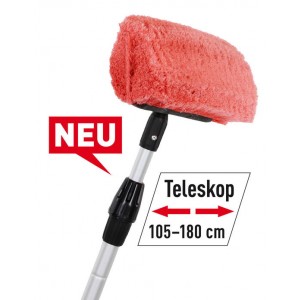 Nigrin Caravan Waschbürste Teleskop 1,05-1,80m