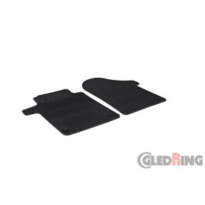 Original Gledring Passform Fußmatten Gummimatten 2 Tlg.-Fixing - Mercedes-Benz V Klasse 2014-> 2019->