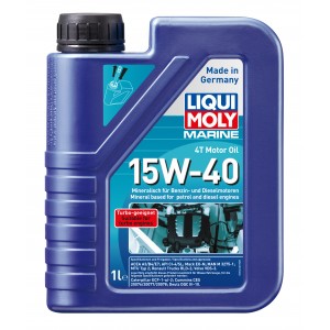 Liqui Moly 25015 Marine 4T Motor Oil 15W-40 1l