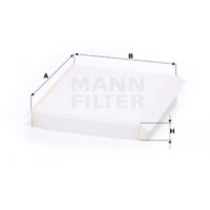 MANN-FILTER CU 2454 - Filter, Innenraumluft