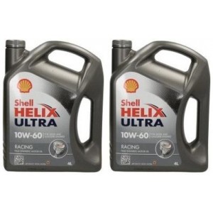 Shell Helix Ultra Racing 10W-60 Motoröl 2x 4l = 8 Liter