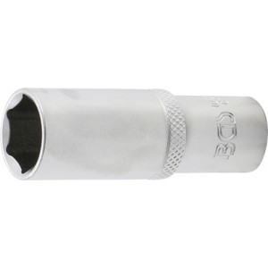 BGS 10536 Steckschlüssel-Einsatz Sechskant, tief | Antrieb Innenvierkant 10 mm (3/8"") | SW 16 mm