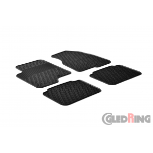 Original Gledring Passform Fußmatten Gummimatten 4 Tlg.+Fixing - Chevrolet Captiva 2006->2011 FL 2012->