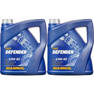 MANNOL 7507 DEFENDER SAE 10W-40 2x 4l = 8 Liter
