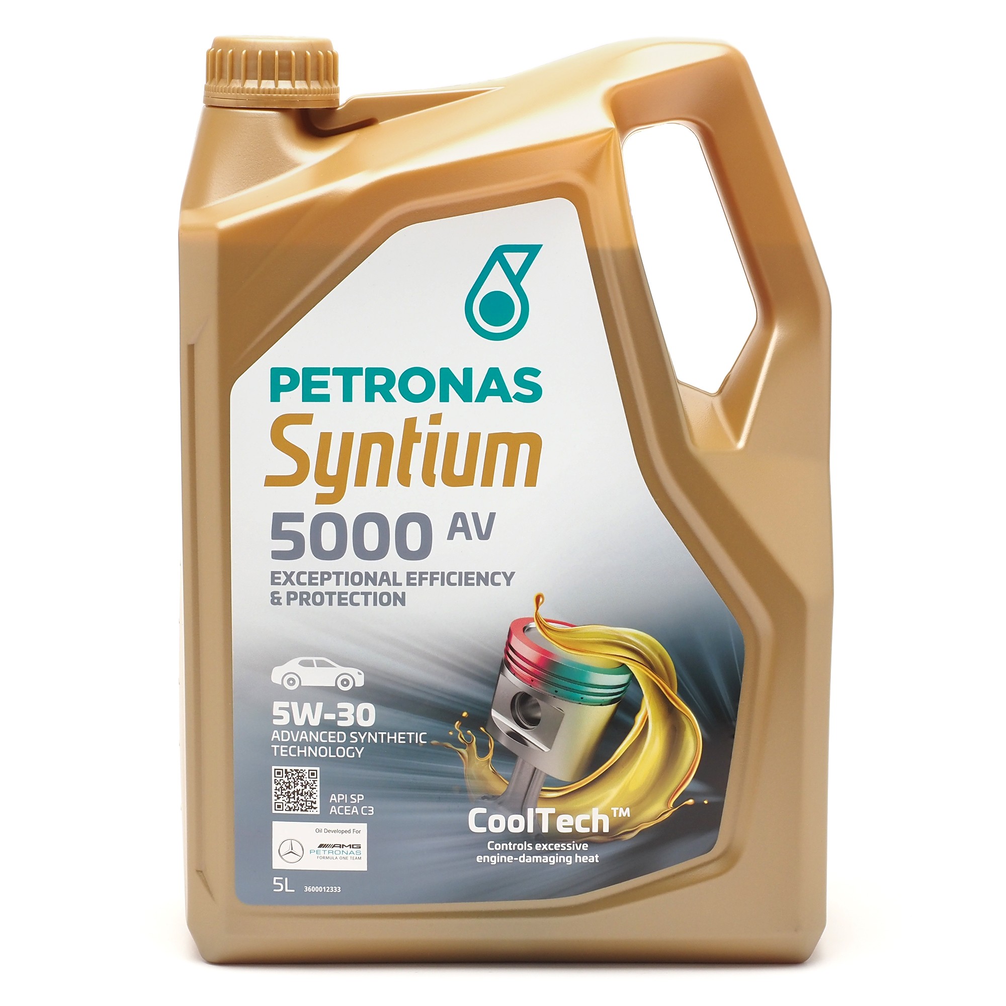 Syntium 5000 av. Petronas 5w30.