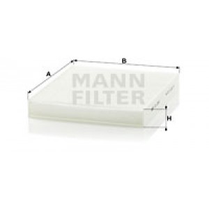 MANN-FILTER CU 2545 - Filter, Innenraumluft