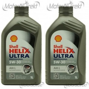 Shell Helix Ultra Professional AM-L 5W-30 Motoröl 2x 1l = 2 Liter