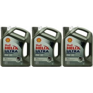 Shell Helix Ultra Professional AV-L 0W-30 Motoröl 3x 5 = 15 Liter
