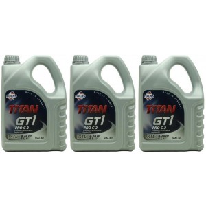 FUCHS TITAN GT1 Pro C-3 5W-30 Motoröl 3x 4l = 12 Liter