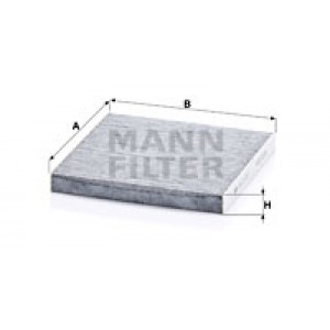 MANN-FILTER CUK 22 021 - Filter, Innenraumluft - adsotop