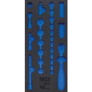 BGS 4052-1 Werkstattwageneinlage 1/3 | leer | für Art. 4052