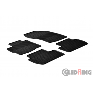 Original Gledring Passform Fußmatten Gummimatten 4 Tlg. - Citroen C-Crosser 2008->