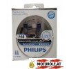 Philips H4 12V 60/55W P43t WhiteVision 2st. + 2xW5W