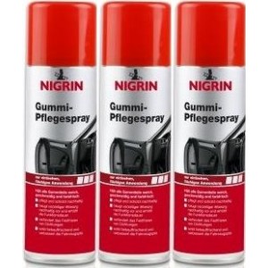 Nigrin Gummi-Pflegespray 3x 300 Milliliter