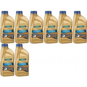Ravenol FORKOIL Medium 10W Gabel-Öl 8x 1l = 8 Liter