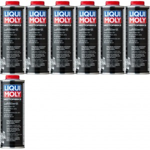 Liqui Moly 3096 Motorrad Luft-Filter-Öl 7x 1l = 7 Liter