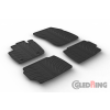 Original Gledring Passform Fußmatten Gummimatten 4 Tlg.+Fixing - Ford Mondeo 2015->