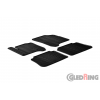 Original Gledring Passform Fußmatten Gummimatten 4 Tlg.+Fixing - Citroen C3 Picasso 2009->