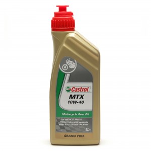 Castrol MTX 10W-40 Motorrad-Getriebeöl 1l Flasche