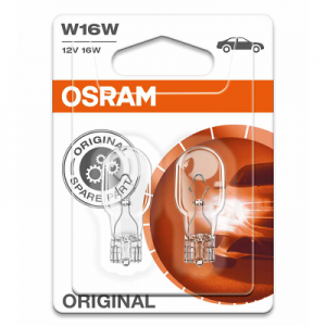 Osram W16W 12V 16W W2,1x9,5d 2st. Blister Osram