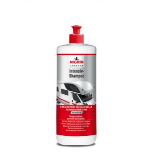 Nigrin 20123 Caravan Caravan Intensiv-Shampoo 1l Konzentrat für Caravans und andere Fahrzeuge, kraftvolle und schonende Reinigungswirkung