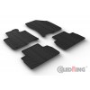 Original Gledring Passform Fußmatten Gummimatten 4 Tlg.+Fixing - Hyundai Santa Fe 11.2018->