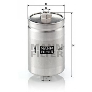 MANN-FILTER WK 725 - Kraftstofffilter