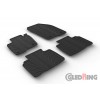 Original Gledring Passform Fußmatten Gummimatten 4 Tlg.+Fixing - Ford Edge 01.2016->