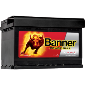 Banner P74 12 Power Bull Kalzium PKW-Batterie 12V 74Ah 680A