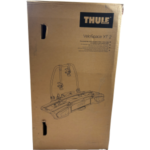 Thule VeloSpace XT Fahrradträger für 2 Bikes silber/schwarz