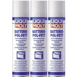 Liqui Moly 3141 Batterie-Pol-Fett Fett Spray 3x 300 Milliliter