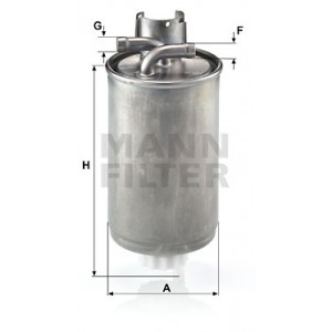 MANN-FILTER WK 829 - Kraftstofffilter