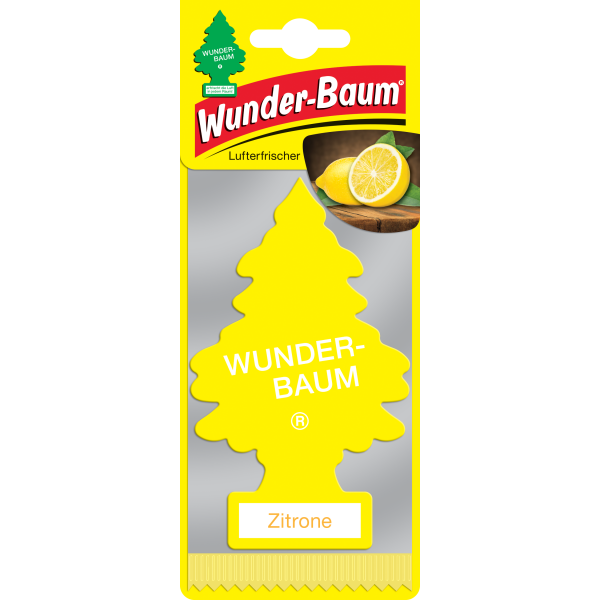 Wunderbaum® Zitrone - Original Auto Duftbaum