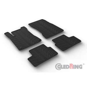 Original Gledring Passform Fußmatten Gummimatten 4 Tlg.+Fixing - Mercedes-Benz CLA C118 02.2019->