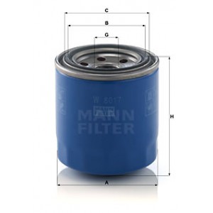MANN-FILTER W 8017 - Ölfilter