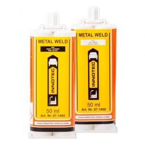 Innotec Metal Weld 2K-Metallkleber 50 ml Schwarz