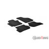 Original Gledring Passform Fußmatten Gummimatten 4 Tlg.+Fixing - Seat Altea 2004-06