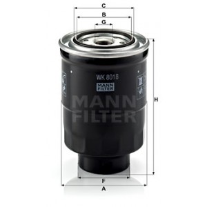MANN-FILTER WK 8018 x - Kraftstofffilter