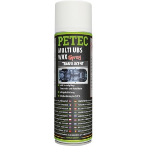 Petec Multi UBS WAX transparent 500ml Spray